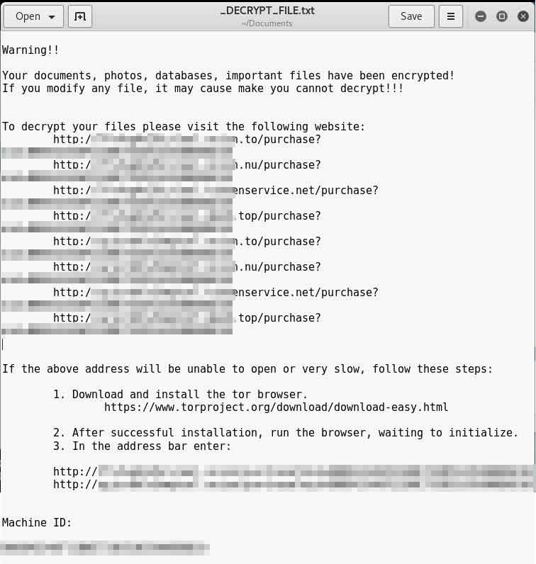 続報 暗号化型ランサムウェア Erebus が Linux を標的に トレンドマイクロ セキュリティブログ