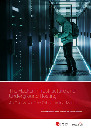 図：The Hacker Infrastructure and Underground Hosting