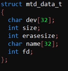mtd_data_t構造体